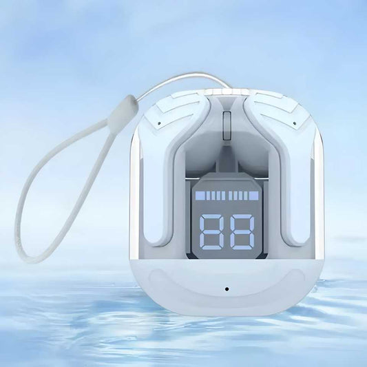 SonicGlow Crystal Wireless Earbuds