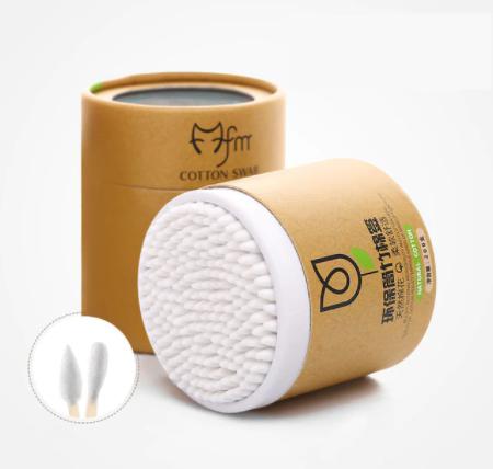 EcoPure Bamboo Cotton Swabs